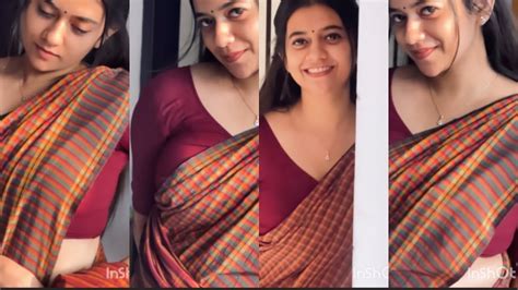 Hot mallu girl boobs pressed by college friends .